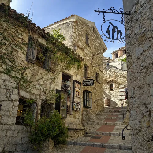 gray concrete stairs at daytime